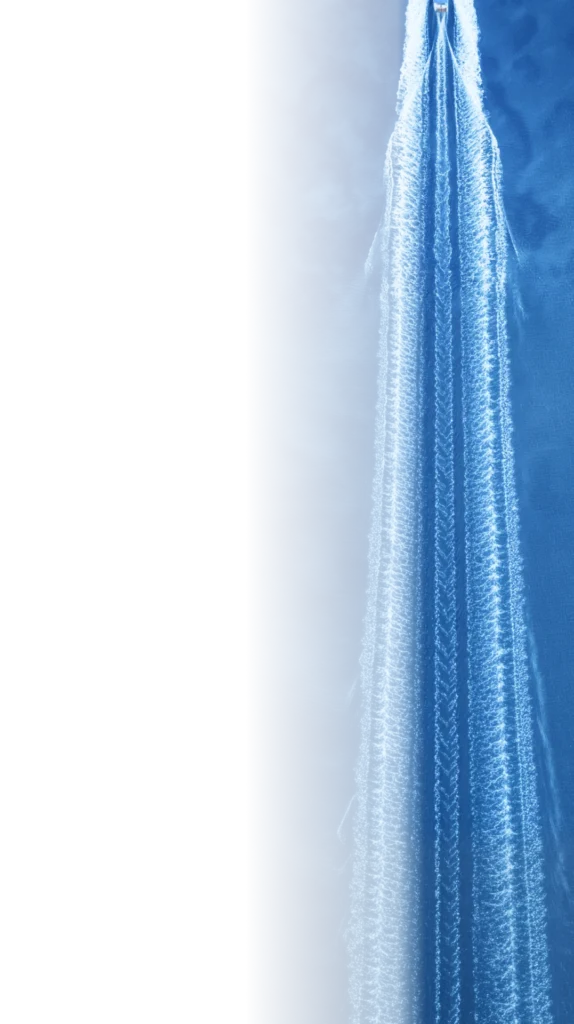 A large MOL cargo ship with "LNG Clean Energy" text, featuring a teal, blue, and white abstract design. The ship floats against a dark background, highlighting its size.